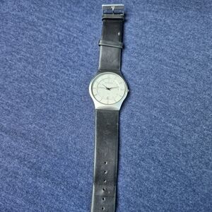 Skagen Denmark Silver and Black Men's Watch